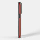 赤と灰色の線 Case-Mate iPhoneケース (裏面 / 右)