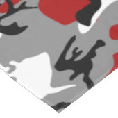 赤と灰色の迷彩、軍隊、陸軍 テーブルクロス (アングル)