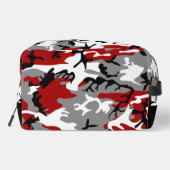 赤と灰色の迷彩、軍隊、陸軍 ドップキット (裏面)