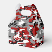 赤と灰色の迷彩、軍隊、陸軍 フェイバーボックス (正面サイド)