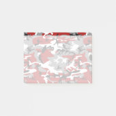 赤と灰色の迷彩、軍隊、陸軍 ポストイット (正面)