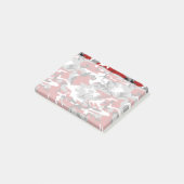 赤と灰色の迷彩、軍隊、陸軍 ポストイット (アングル)