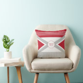 赤と灰色を冷やす時間 クッション (椅子)