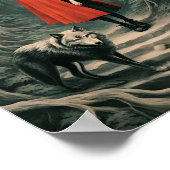 赤と狼 ポスター (角)