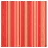 赤と珊瑚のパターン ファブリック (見本)