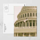 赤と白と青と首都 ポストカード (正面/裏面)