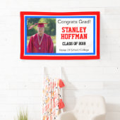 赤と白と青のグラッドワンフォト 横断幕 (インサイチュ)