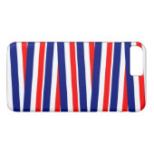 赤と白と青のリボン Case-Mate iPhoneケース (裏面(横))