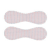 赤と白と青の愛国的な星 野球ボール (パネル)