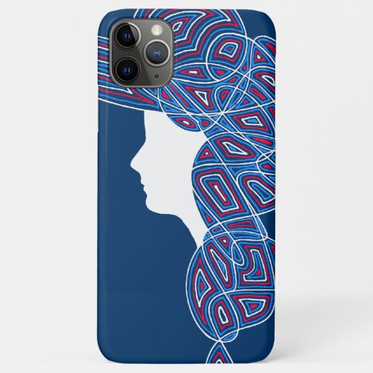 赤と白と青 Case-Mate iPhoneケース (裏面)