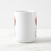 赤と白のイエス様 コーヒーマグカップ (中央)