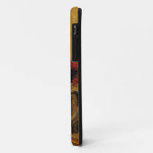 赤と白のカーネーションの花瓶 Case-Mate iPhoneケース (裏面/左)