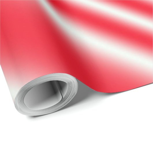 赤と白のキャンディーケーンのラッピングストライプの紙 ラッピングペーパー (ロールコーナー)