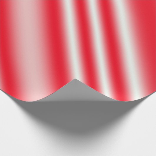 赤と白のキャンディーケーンのラッピングストライプの紙 ラッピングペーパー (角)