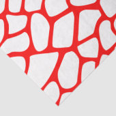 赤と白のキリン 薄葉紙 (詳細)