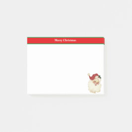 赤と白のクリスマスサンタクロース ポストイット