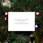 赤と白のクリスマスファミリー写真Feliz Navidad シーズンカード