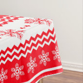 赤と白のクリスマス テーブルクロス (インサイチュ)