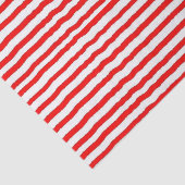赤と白のストライプのなティッシュペーパー 薄葉紙 (詳細)
