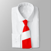 赤と白のストライプのタイ ネクタイ (タイ)