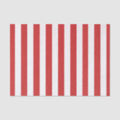 赤と白のストライプ 薄葉紙 (正面)
