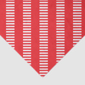 赤と白のストライプ 薄葉紙 (詳細)