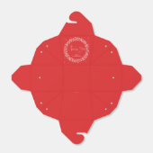 赤と白のスパークリングライト サンクス フェイバーボックス (折り畳みなし)