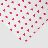 赤と白のハートバレンタインデー 薄葉紙 (詳細)