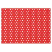 赤と白のバレンタインデーのハート テーブルクロス (正面(横))