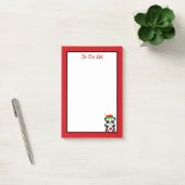 赤と白のパンダベア小妖精や小人をリストするには ポストイット (オフィス)