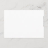 赤と白のペイズリー Save the date ウェディング セーブザデート (裏面)