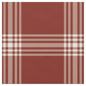 赤と白の大きな格子縞 ファブリック (クローズアップ)