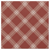 赤と白の小さな対角の格子縞 ファブリック (クローズアップ)