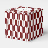 赤と白の日本のヤガスリお願い箱 フェイバーボックス (正面サイド)