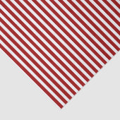 赤と白の縞模様のティッシュペーパー 薄葉紙 (詳細)