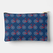 赤と白の自転車 アクセサリーポーチ (裏面)