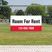 赤と白の賃貸テンプレート 横断幕 (インサイチュ)