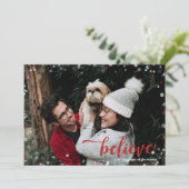 赤と白の輝き信じが魔法のクリスマス 招待状 (スタンド正面)