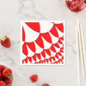 赤と白はかりで測 スタンダードカクテルナプキン (インサイチュ)