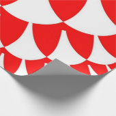 赤と白はかりで測 ラッピングペーパー (角)