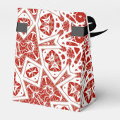 赤と白エスニック・バンダナ フェイバーボックス (裏面サイド)