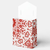 赤と白エスニック・バンダナ フェイバーボックス (オープン)