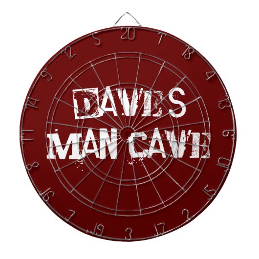 赤と白カスタムダーツボード ダーツボード (正面)