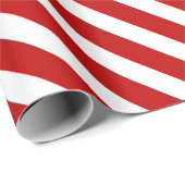 赤と白キャンディストライプー ラッピングペーパー (ロールコーナー)