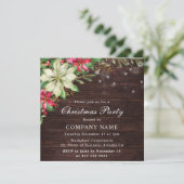 赤と白クリスマス企業の 招待状 (スタンド正面)