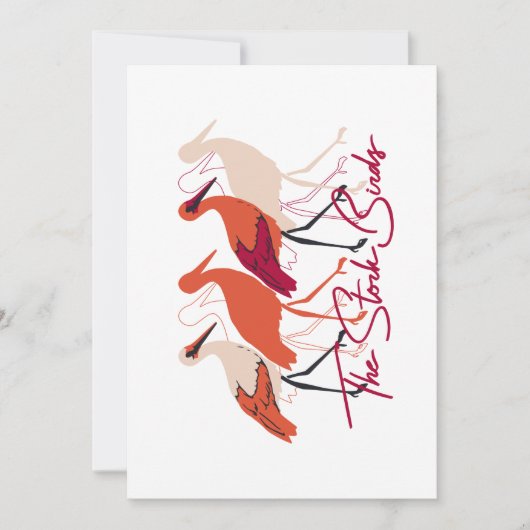 赤と白コウノトリII シーズンカード (正面)