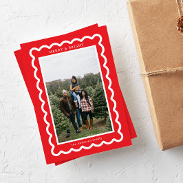 赤と白シンプル貝 シーズンカード