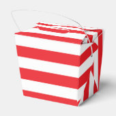 赤と白ストライプお願い フェイバーボックス (裏面サイド)