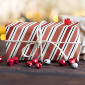 赤と白ストライプクリスマス 薄葉紙