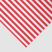 赤と白ストライプパターン 薄葉紙 (詳細)